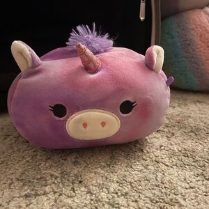 Squishmallows Purple Unicorn Stuffed Animal